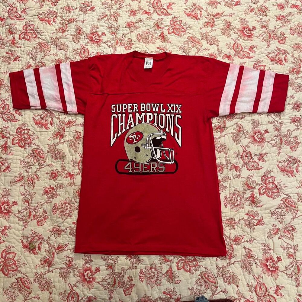 Logo-7 Men's Red T-shirt